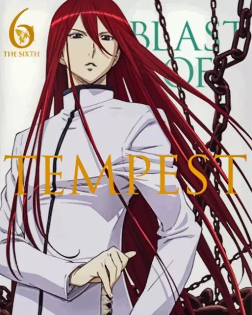 Samon Kusaribe Blast Of Tempest Poster Diamond Painting