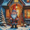 Santa Claus Gnome Diamond Dotz