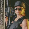 Sarah Connor Character Diamond Painting