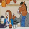 Sarah Lynn And Bojack Horseman Diamond Painting