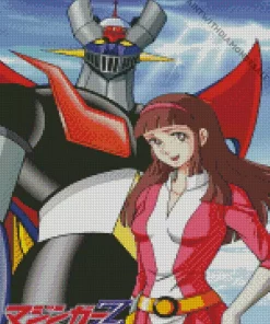 Sayaka Yumi In Grendizer U Diamond Painting