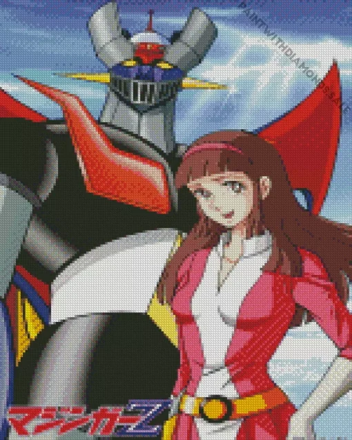 Sayaka Yumi In Grendizer U Diamond Painting