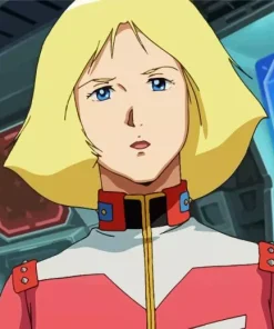 Sayla Mass Mobile Suit Gundam Diamond Painting