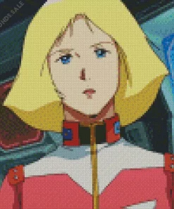 Sayla Mass Mobile Suit Gundam Diamond Painting