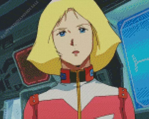 Sayla Mass Mobile Suit Gundam Diamond Painting