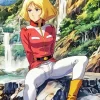 Sayla Mass Anime Diamond Painting