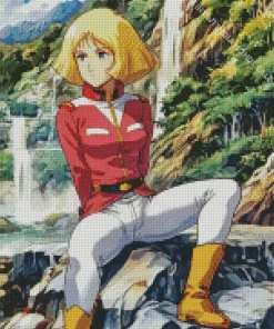 Sayla Mass Anime Diamond Painting