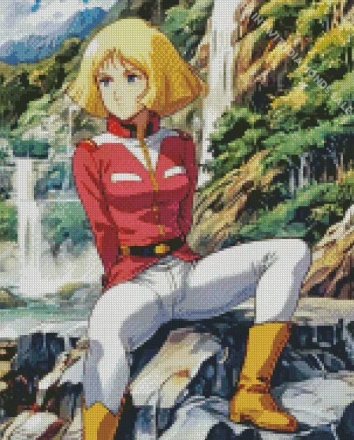 Sayla Mass Anime Diamond Painting