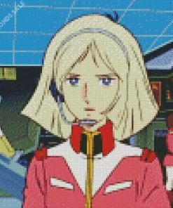 Sayla Mass In Mobile Suit Gundam Diamond Painting