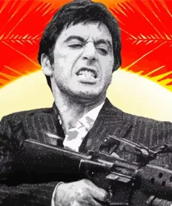 Scarface Character Diamond Painting