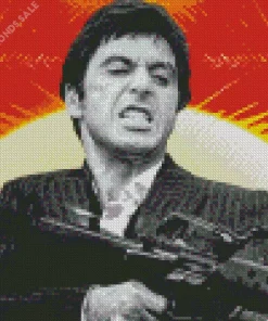 Scarface Character Diamond Painting