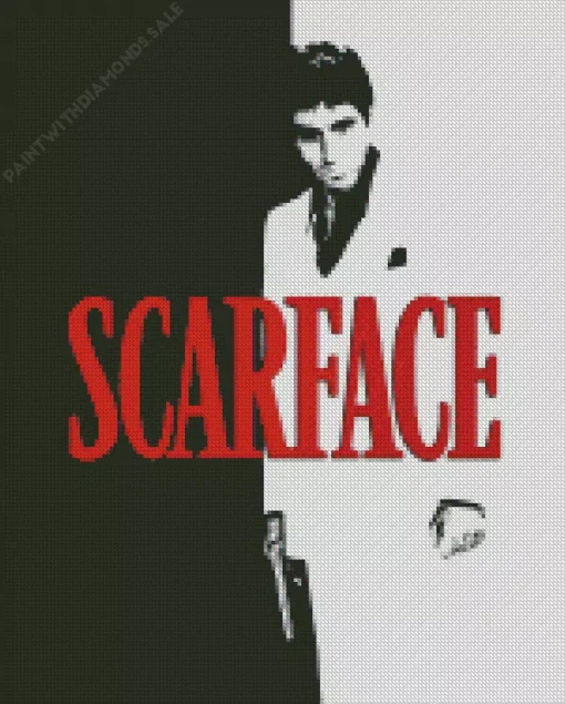 Scarface Movie Poster Diamond Painting