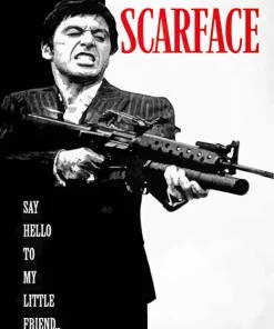 Scarface Poster Diamond Painting