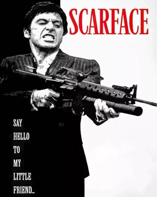 Scarface Poster Diamond Painting