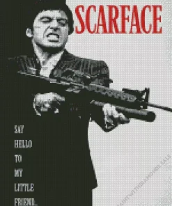 Scarface Poster Diamond Painting