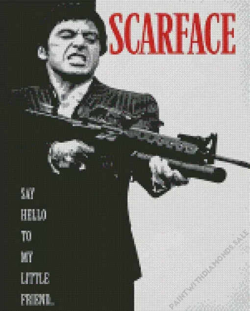 Scarface Poster Diamond Painting