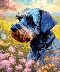 Schnauzer Art Diamond Painting