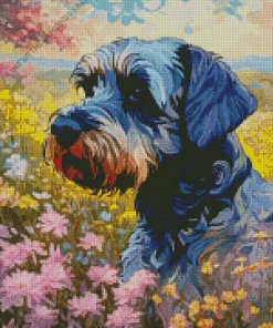 Schnauzer Art Diamond Painting