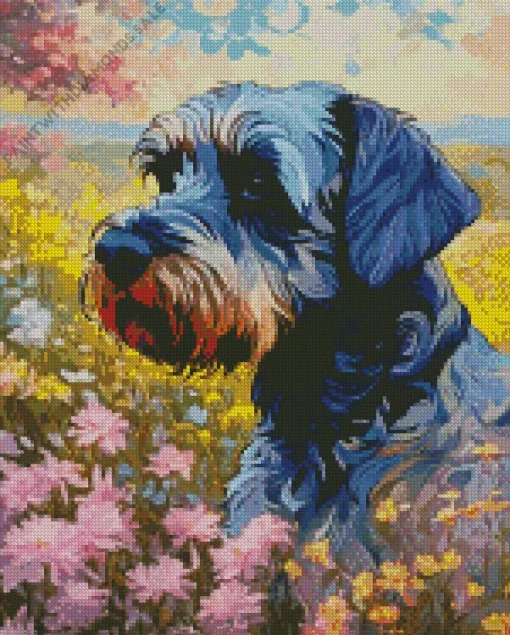 Schnauzer Art Diamond Painting