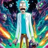 Scientist Rick Sanchez Diamond Paints