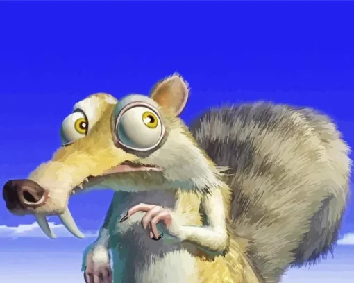 Scrat Ice Age Diamond Painting