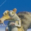 Scrat Ice Age Diamond Painting