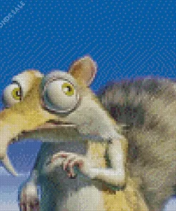 Scrat Ice Age Diamond Painting