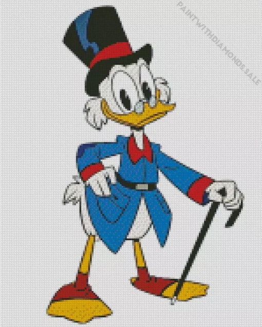 Scrooge McDuck Diamond Painting