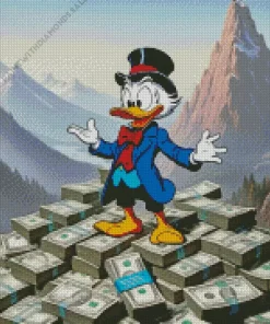 Scrooge McDuck Ducktales Diamond Painting