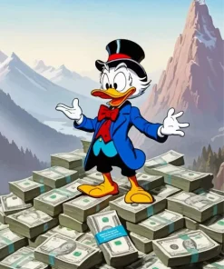 Scrooge McDuck Ducktales Diamond Painting