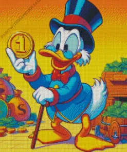 Scrooge McDuck Character Diamond Painting