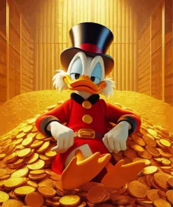 Scrooge McDuck In Ducktales Diamond Painting