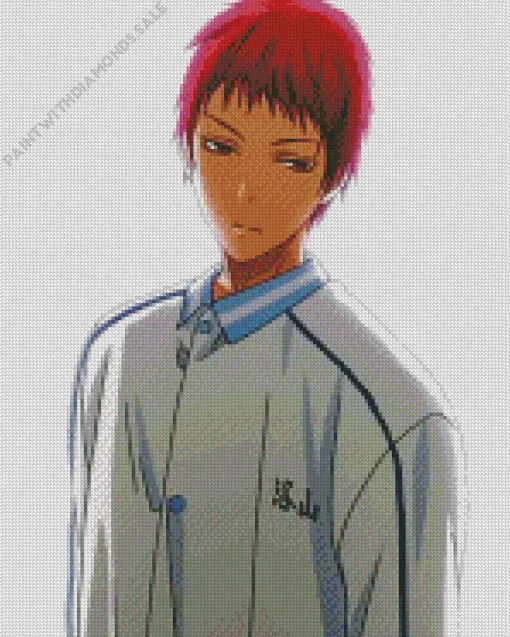 Seijuro Akashi Anime Character Diamond Painting