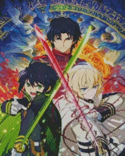 Seraph Of The End Diamond Painting