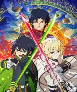 Seraph Of The End Diamond Painting