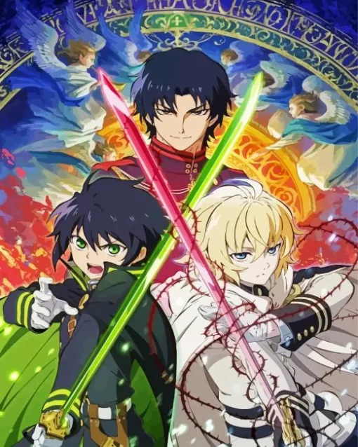 Seraph Of The End Diamond Painting