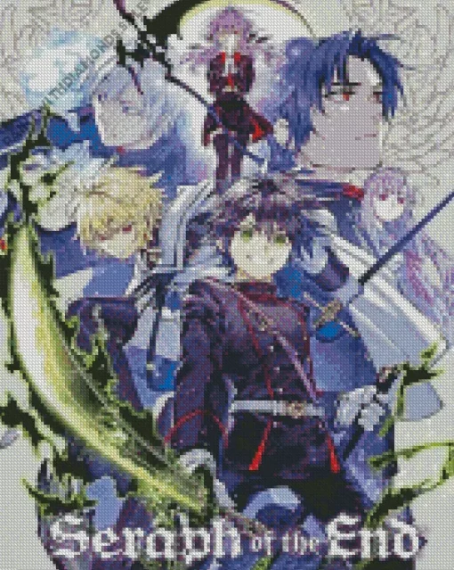 Seraph Of The End Anime Poster Diamond Painting