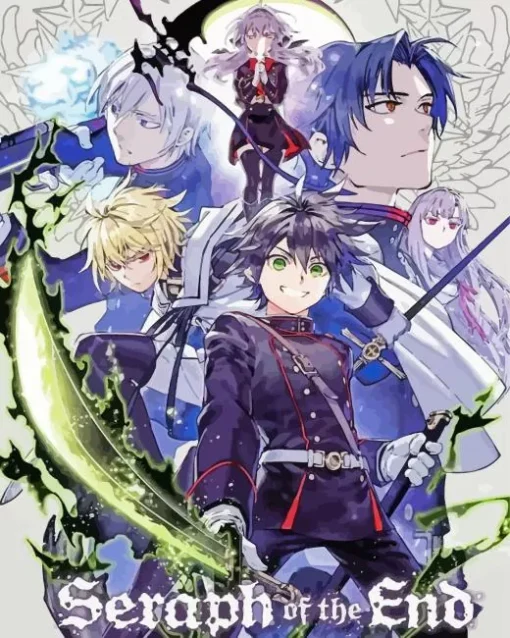 Seraph Of The End Anime Poster Diamond Painting