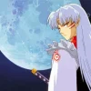 Sesshomaru Anime Character Diamond Painting