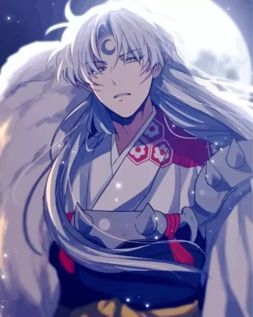 Sesshomaru Character Diamond Painting