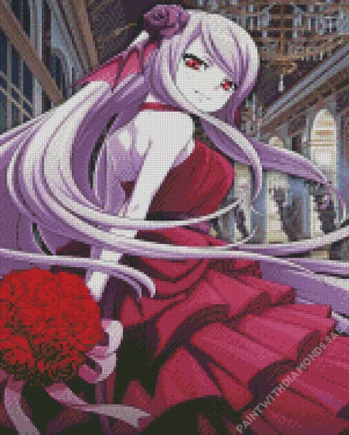 Shalltear Bloodfallen Overlord Poster Diamond Painting