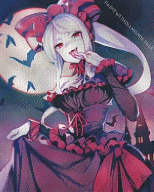 Shalltear Bloodfallen Anime Diamond Painting