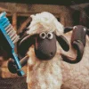 Shaun The Sheep Character Diamond Painting