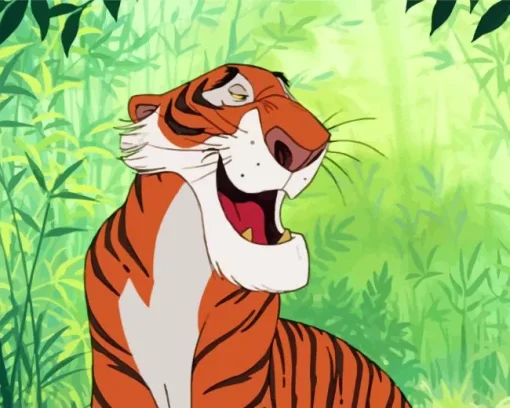 Shere Khan TaleSpin Diamond Painting