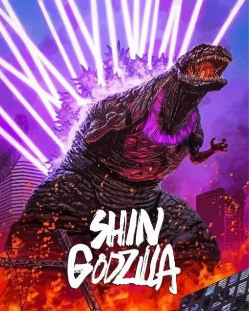 Shin Godzilla Film Diamond Painting