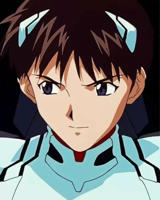 Shinji Ikari Anime Diamond Painting