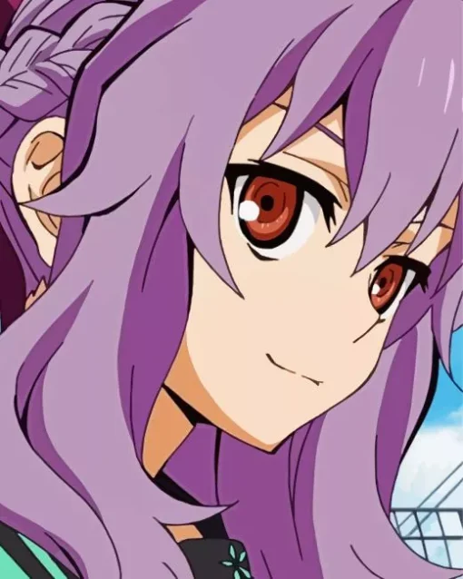 Shinoa Hiragi Anime Character Diamond Painting