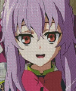 Shinoa Hiragi Character Diamond Painting