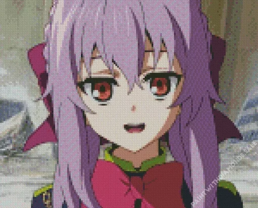 Shinoa Hiragi Character Diamond Painting