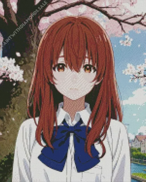 Shouko Nishimiya Character Diamond Painting